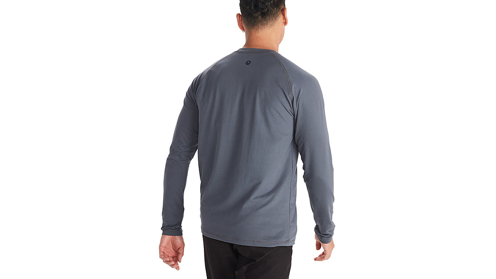 Marmot Windridge Long Sleeve T-Shirt - Mens, Steel Onyx, Small, M14153-1515-S