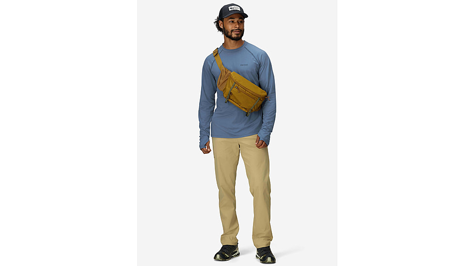 Marmot Windridge LS Shirt - Mens, Rain Cloud, XS, M14153-24370XS