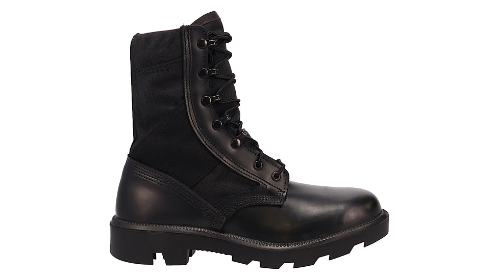 McRae Footwear Gen 2 Hot Weather Jungle Boot - Mens, Black, 7.5 US, Wide, 9289-7.5-W