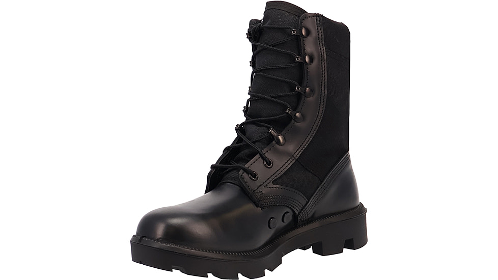 McRae Footwear Gen 2 Hot Weather Jungle Boot - Mens, Black, 7.5 US, Wide, 9289-7.5-W