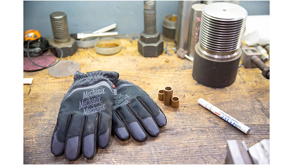 Mechanix Wear ColdWork FastFit Gloves - Mens, Grey/Black, Medium, CWKFF-58-009