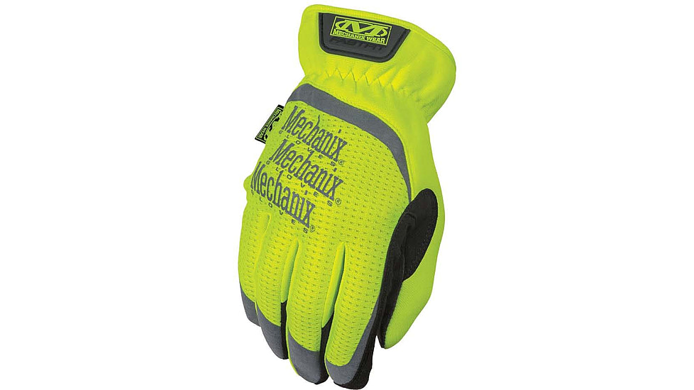 Mechanix Wear FastFit Gloves - Mens, Hiviz Ylw, Medium, MFF-91-009