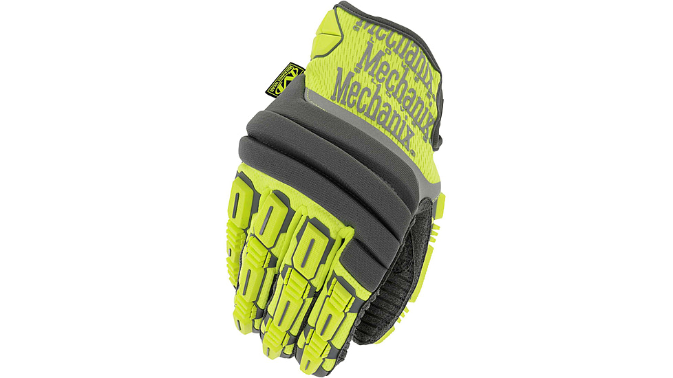 Mechanix Wear High Visible M-Pact 2 Glove - Mens, Yellow, Small, SP2-91-008