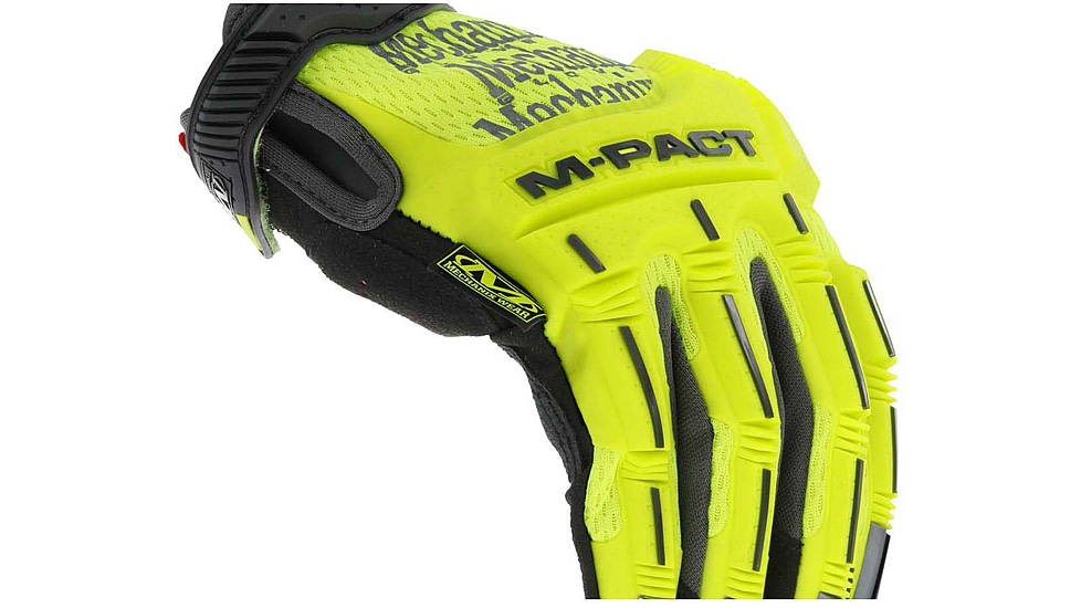 Mechanix Wear High Visible M-Pact XD Glove - Mens, Yellow, Medium, SMP-91-009
