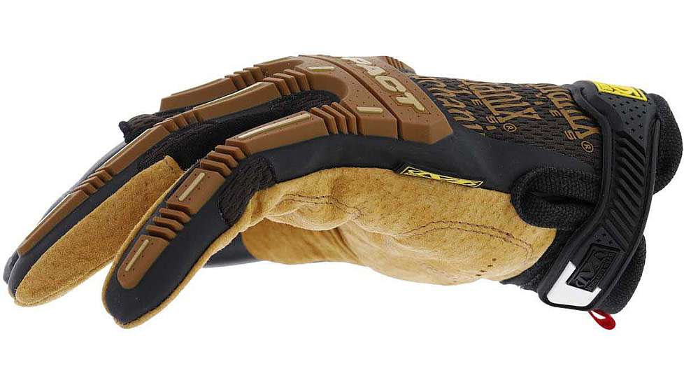 Mechanix Wear Leather M-Pact Framer Glove - Mens, Tan, Small, LFR-75-008