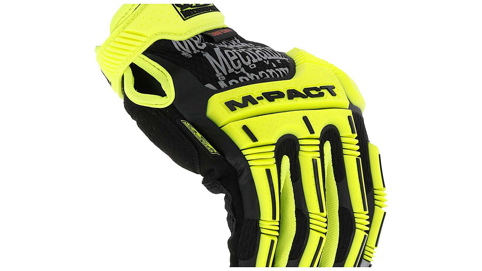 Mechanix Wear M-Pact E5 Glove - Mens, Yellow/Orange/Black, Small, SMP-C91-008