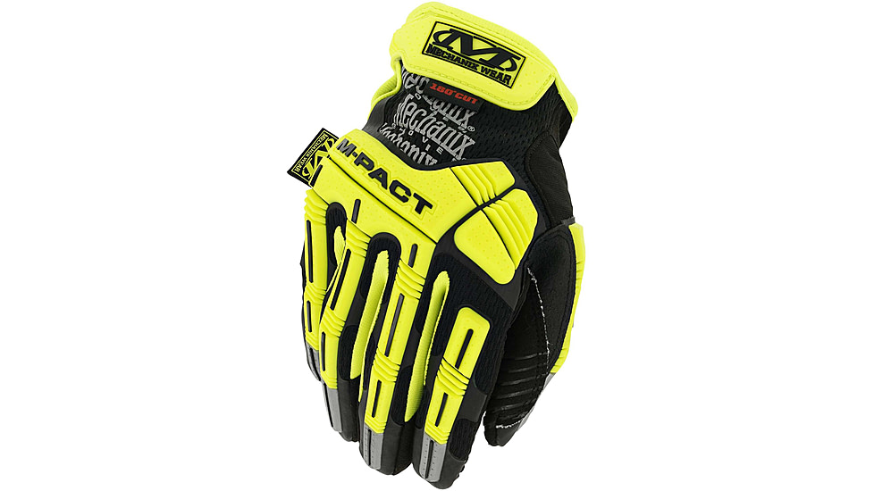 Mechanix Wear M-Pact E5 Glove - Mens, Yellow/Orange/Black, Small, SMP-C91-008