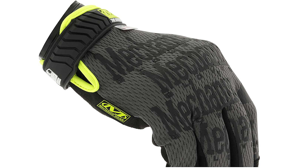 Mechanix Wear Needlestick Original Gloves - Mens, Black/Grey, Large, NSN 6216005820, NSMG-08-010