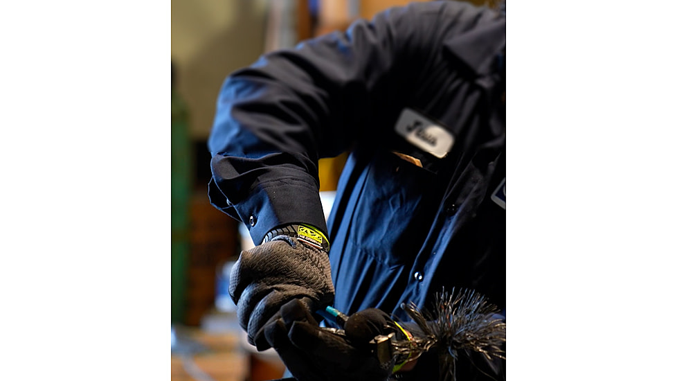 Mechanix Wear Needlestick Original Gloves - Mens, Black/Grey, Large, NSN 6216005820, NSMG-08-010