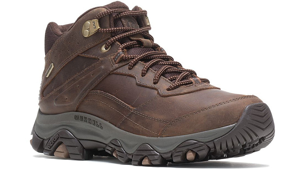 Merrell Moab Adventure 3 Mid WP Hiking Boots - Mens, Earth, 10.5, J003821W-10.5