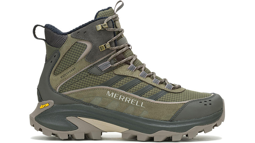 Merrell Moab Speed 2 Thermo Mid Waterproof Boots - Mens, Olive, 11.5 US, J038413-11.5