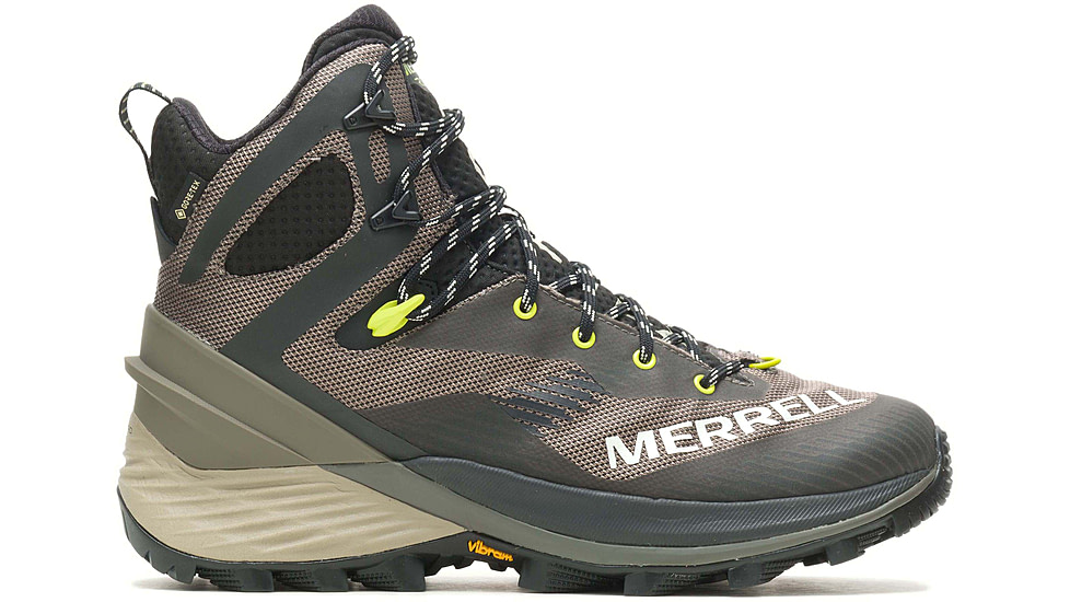 Merrell Rogue Hiker Mid Gore-Tex Shoes - Mens, Boulder, 13, J037159-M-13