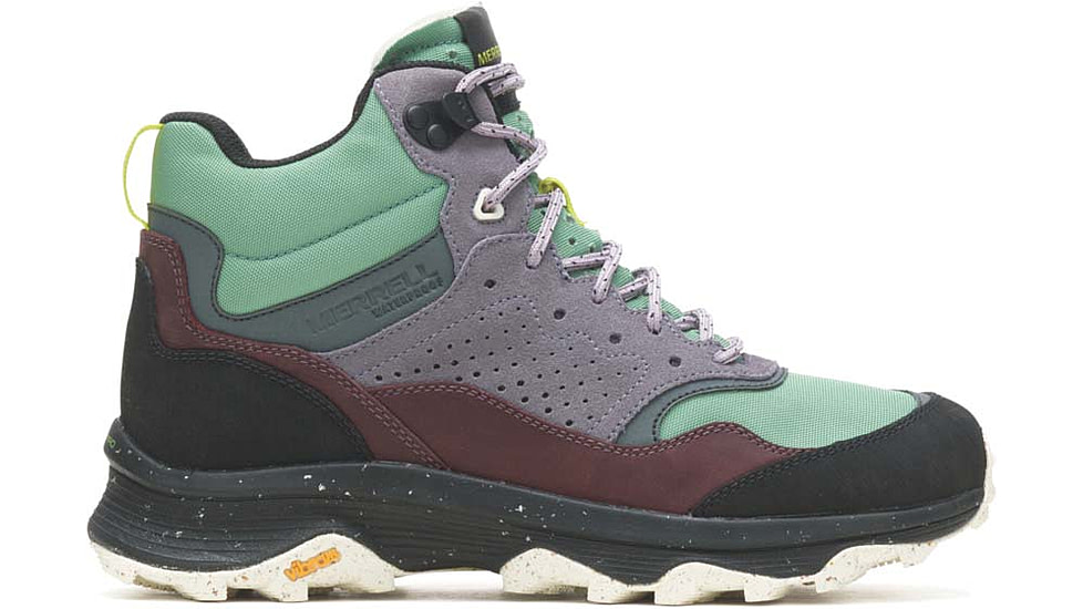 Merrell Speed Solo Mid Waterproof Shoes - Womens, Jade, 10 US, J005098-10.0