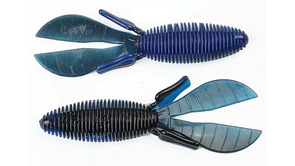 Missile Baits D Bomb Soft Bait, 6, 4in, Bruiser, MBDB45-BRU