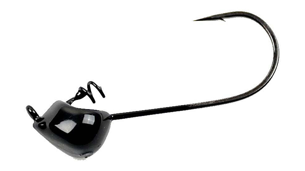 Missile Baits Warlock Head, 1/8oz, Black, MBWL18-BLK