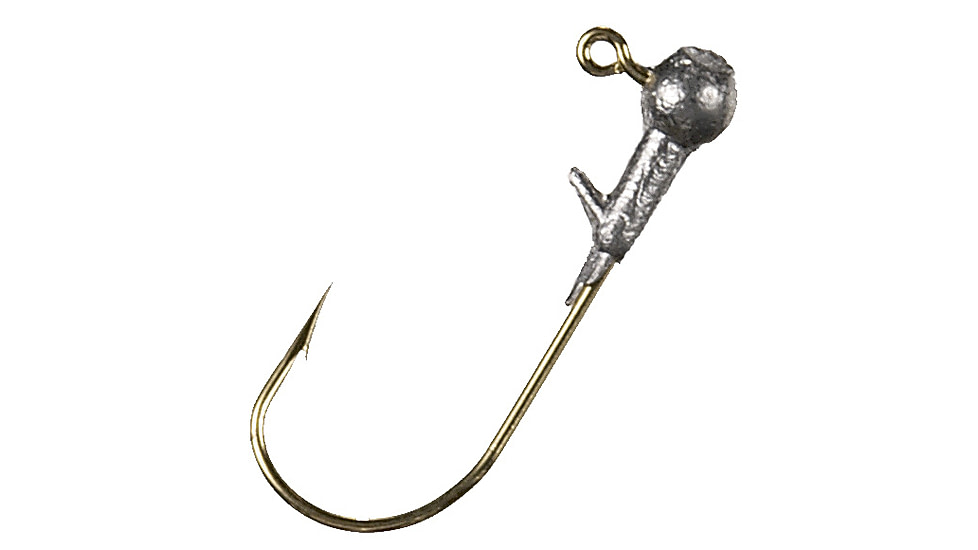 Mizmo Jighead, 1/32 oz, Sz 2 Gold Hook, 8/Pack, 98132