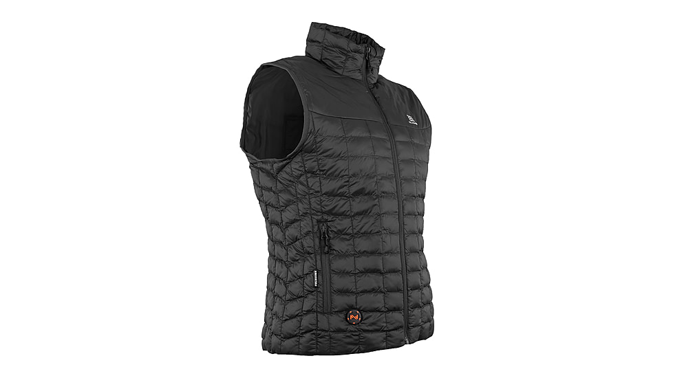 Mobile Warming 7.4V Heated Back Country Vest - Womens, Black, Small, MWWV04010220