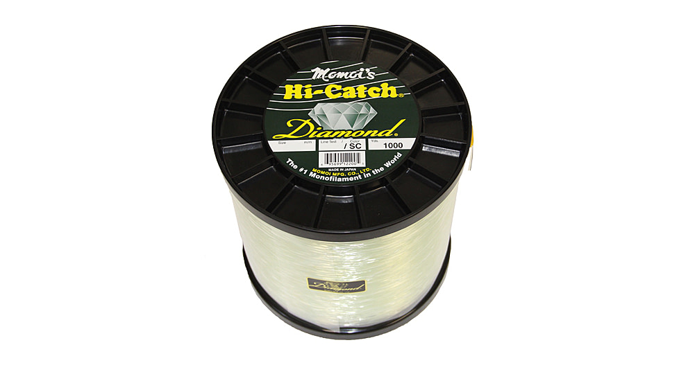 Momoi Hi-Catch Diamond Mono Line 16lb 1000yd Special Clear, 12016
