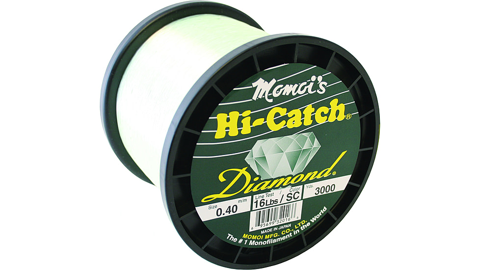 Momoi Hi-Catch Diamond Mono Line 16lb 3000yd Special Clear, 32016