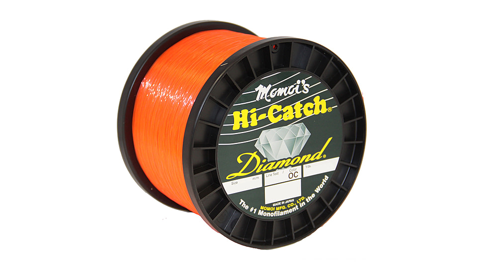 Momoi Hi-Catch Diamond Mono Line 25lb 3000yd Orange Crush, 39025