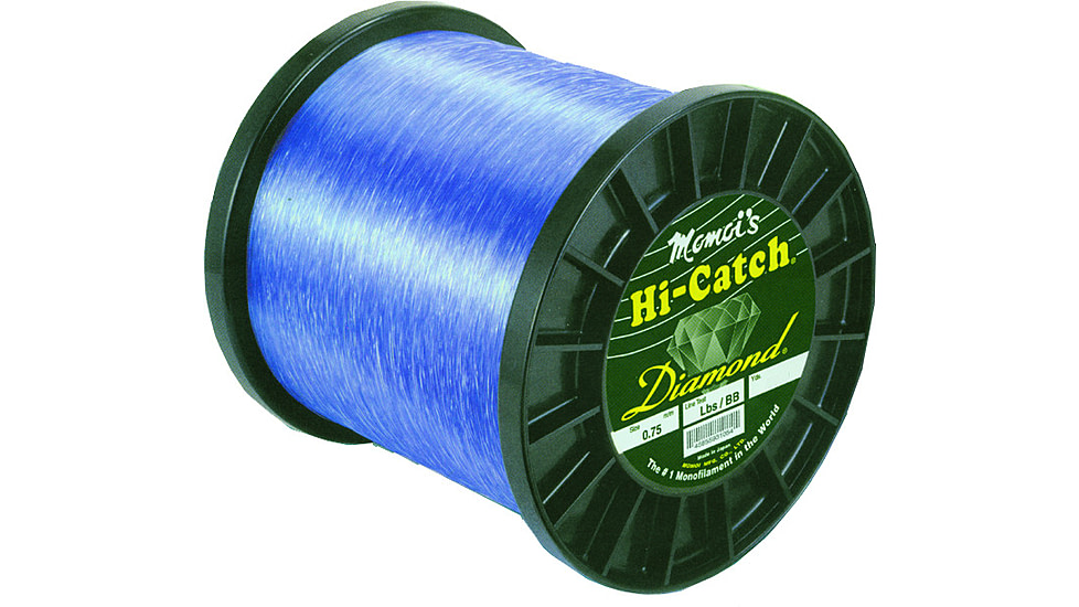 Momoi Hi-Catch Diamond Mono Line 30lb 3000yd Brilliant Blue, 31030