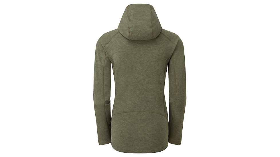 Montane Spinon Hoodie - Womens, Kelp Green, UK12/EUR38/US8/M, FSPHOKELM13