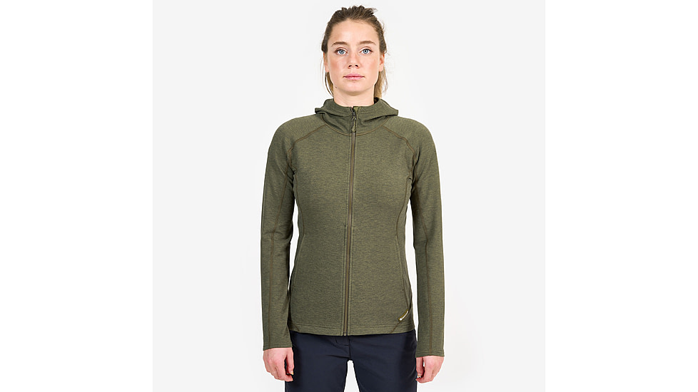 Montane Spinon Hoodie - Womens, Kelp Green, UK12/EUR38/US8/M, FSPHOKELM13