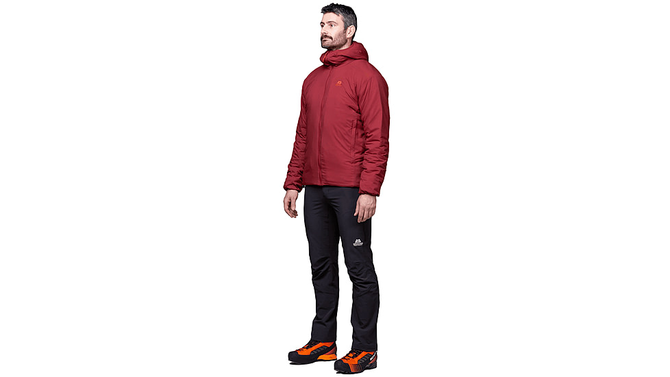 Mountain Equipment Andola Hooded Jacket - Mens, Merlot, Small, Me-01979 MerlotS