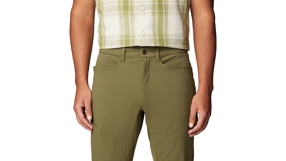 Mountain Hardwear AP Active Pants - Mens, Combat Green, 30x32, 190423020119
