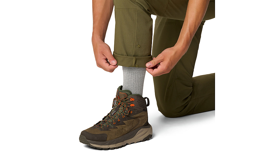 Mountain Hardwear AP Cargo Pant - Mens, Combat Green, 42x32, 190423022632