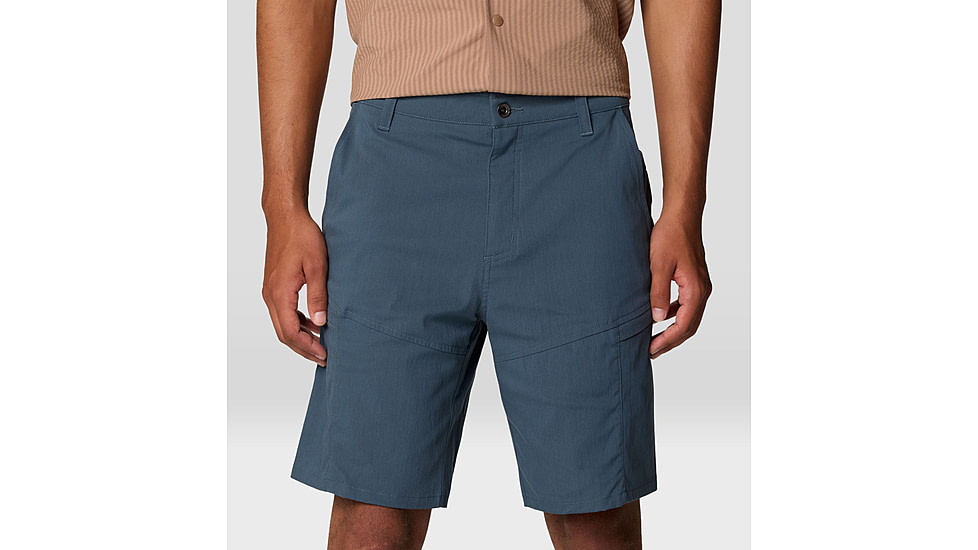 Mountain Hardwear AP Cargo Short - Mens, Moon Blue, 28x7, 190423012602