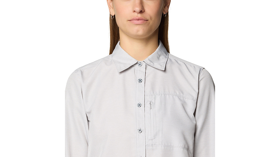 Mountain Hardwear Canyon Long Sleeve Shirts - Womens, Light Dunes, S, 190423015504
