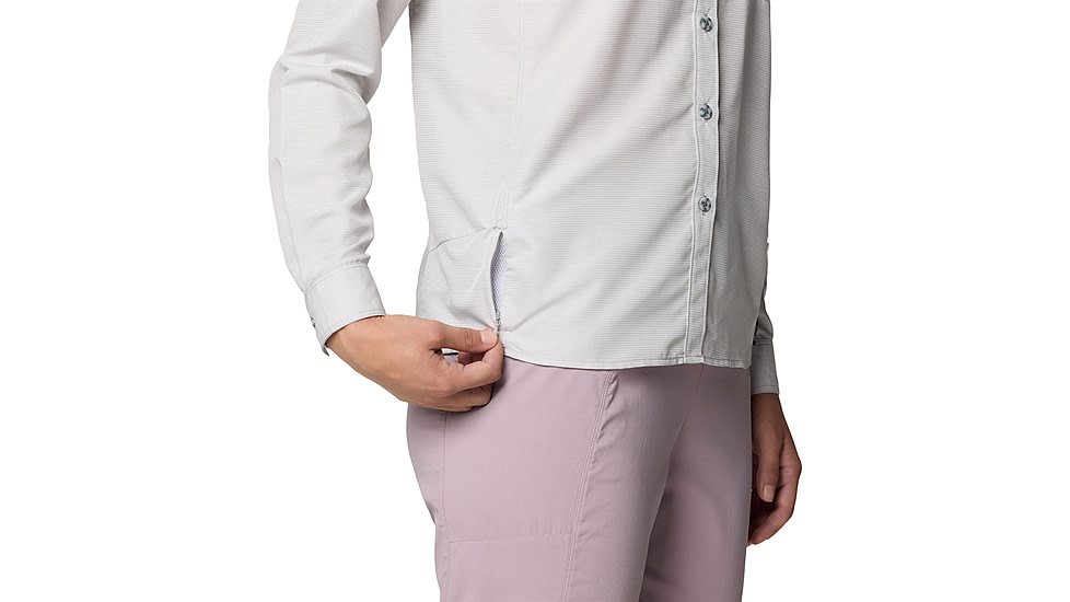 Mountain Hardwear Canyon Long Sleeve Shirts - Womens, Light Dunes, S, 190423015504