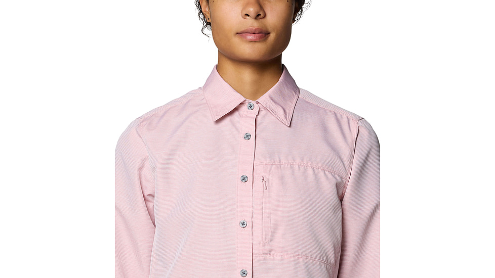 Mountain Hardwear Canyon Long Sleeve Shirts - Womens, Rosehip, S, 190423015351