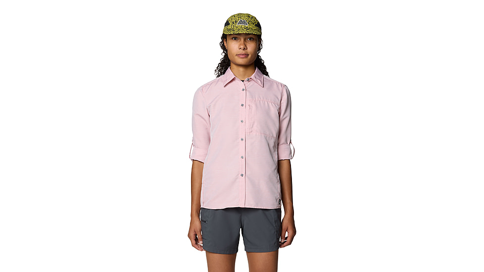 Mountain Hardwear Canyon Long Sleeve Shirts - Womens, Rosehip, S, 190423015351