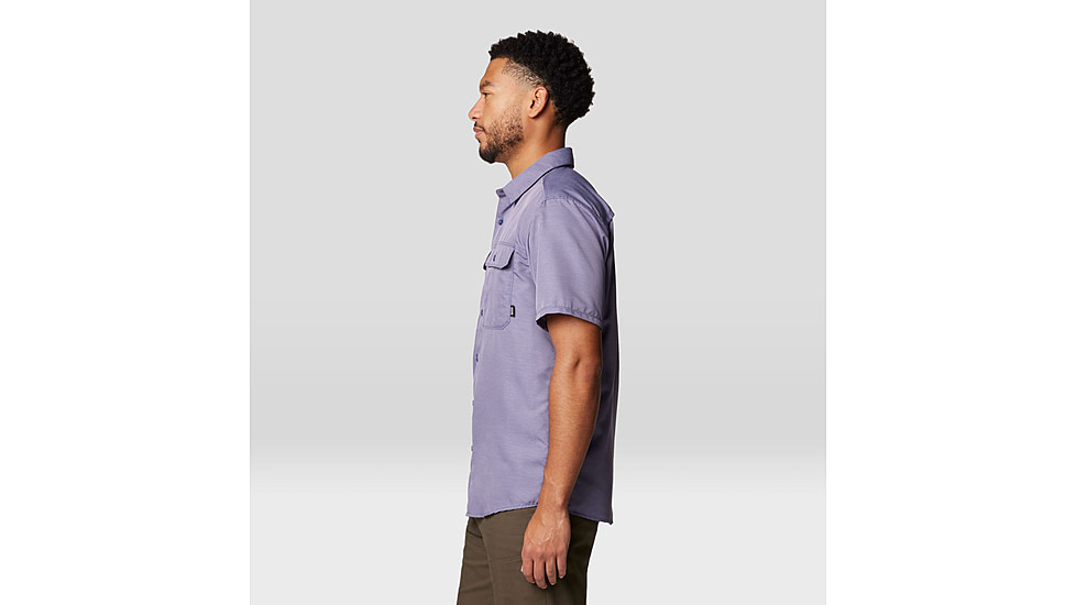 Mountain Hardwear Canyon Short Sleeve - Mens, Dusted Sky, M, 190423042647