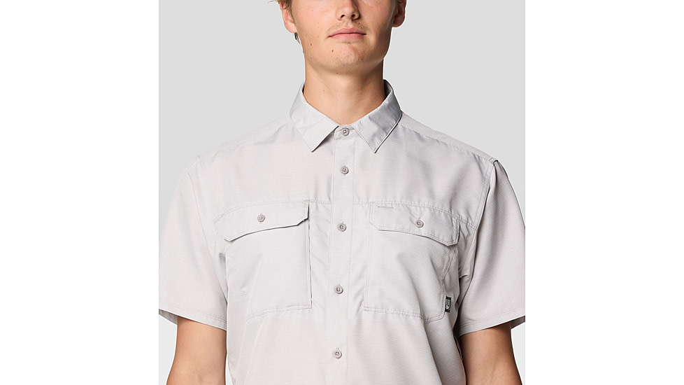 Mountain Hardwear Canyon Short Sleeve - Men's, Light Dunes, L, 2110231-055-L