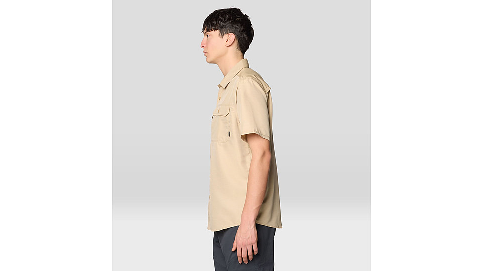Mountain Hardwear Canyon Short Sleeve - Mens, Moab Tan, XL, 190423042715