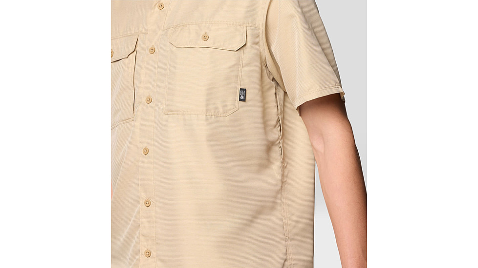 Mountain Hardwear Canyon Short Sleeve - Mens, Moab Tan, XL, 190423042715