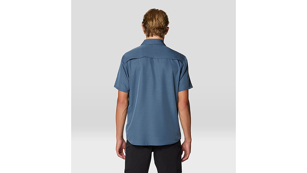 Mountain Hardwear Canyon Short Sleeve - Men's, Zinc, S, 2110231-492-S