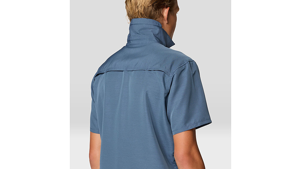 Mountain Hardwear Canyon Short Sleeve - Men's, Zinc, S, 2110231-492-S