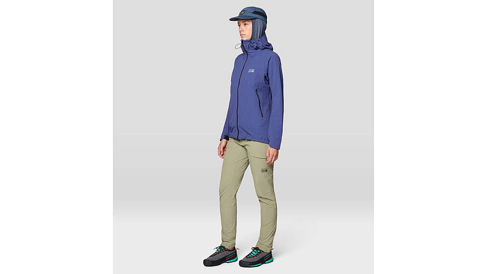 Mountain Hardwear Chockstone Alpine LT Hooded Jacket - Womens, Lapis Dusk, XL, 190423053964