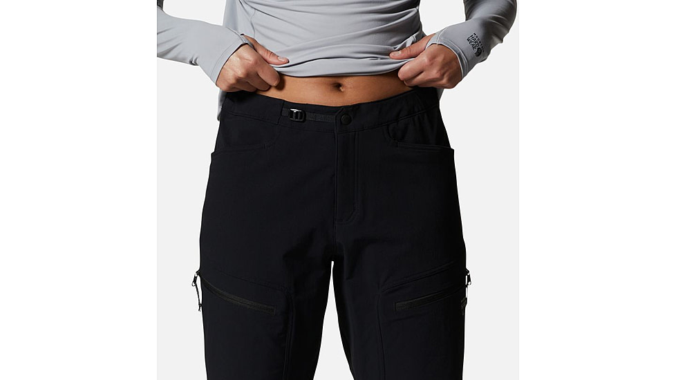 Mountain Hardwear Chockstone Alpine Pant - Womens, Black, Extra Large, 2024841010-XL