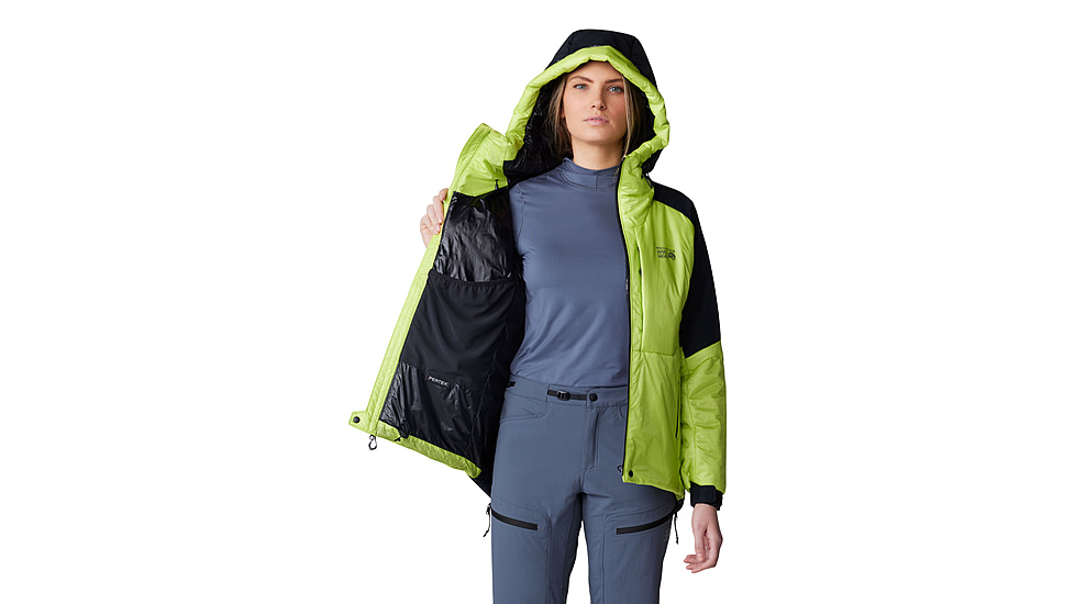 Mountain Hardwear Compressor Alpine Hooded Jacket - Womens, 378, L, 2092471-378-L