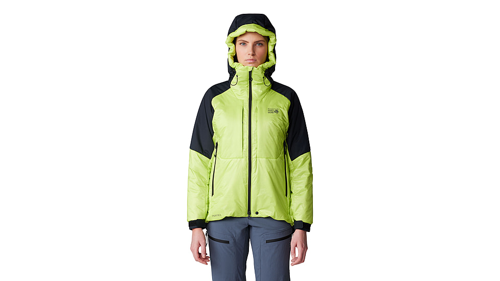 Mountain Hardwear Compressor Alpine Hooded Jacket - Womens, 378, L, 2092471-378-L