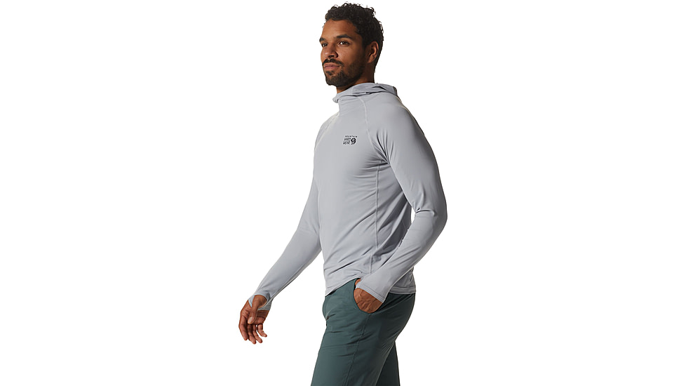 Mountain Hardwear Crater Lake Hoody - Mens, Glacial, 2XL, 1982411097-XXL