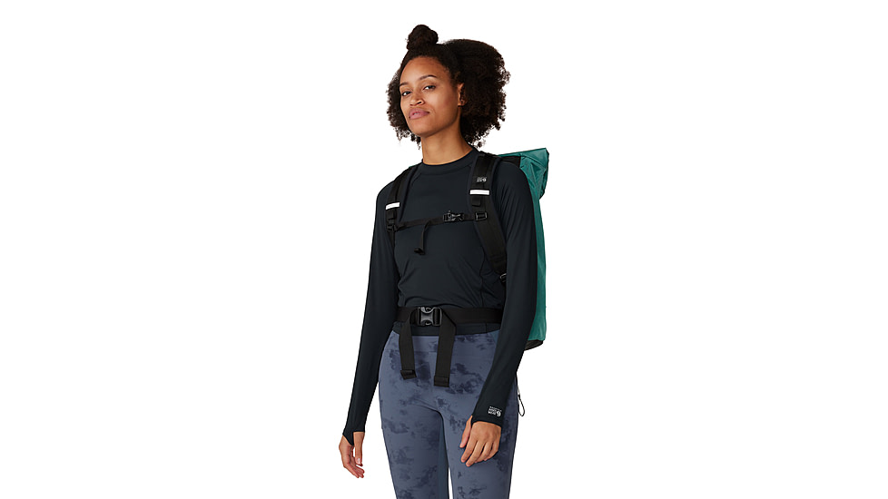 Mountain Hardwear Crater Lake Long Sleeve Crop - Womens, 010, L, 1986771-010-L