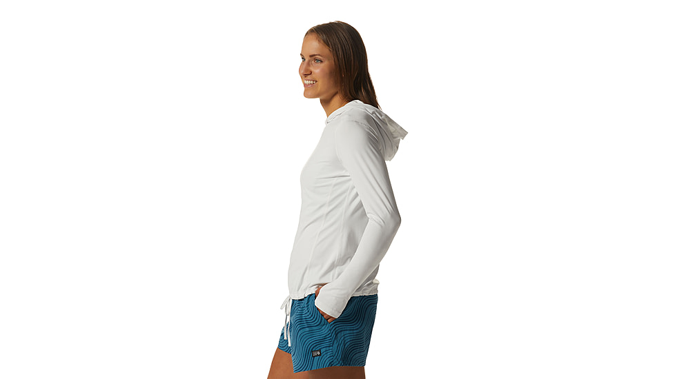 Mountain Hardwear Crater Lake Long Sleeve Hoody - Womens, 102, XL, 1829681-102-XL