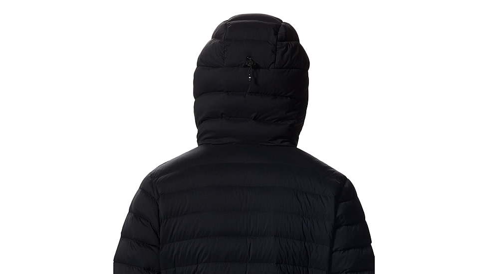 Mountain Hardwear Deloro Down Full Zip Hoody - Womens, Black, Medium, 2004161010-Black-M