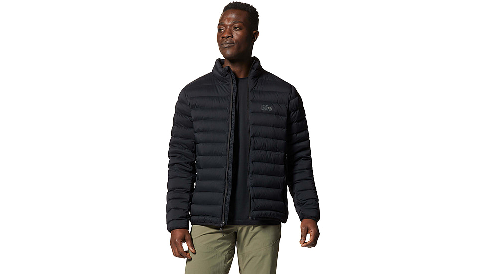 Mountain Hardwear Deloro Down Jacket - Mens, Black, Small, 2004001010-BLACK-S